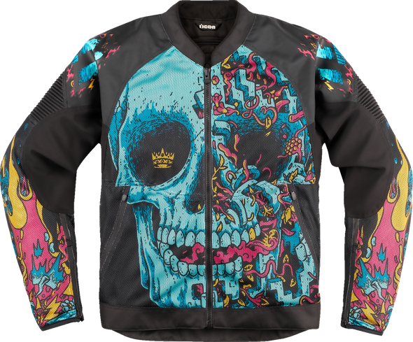 Icon Overlord3 Mesh Munchies Jacket - Teal - 3Xl