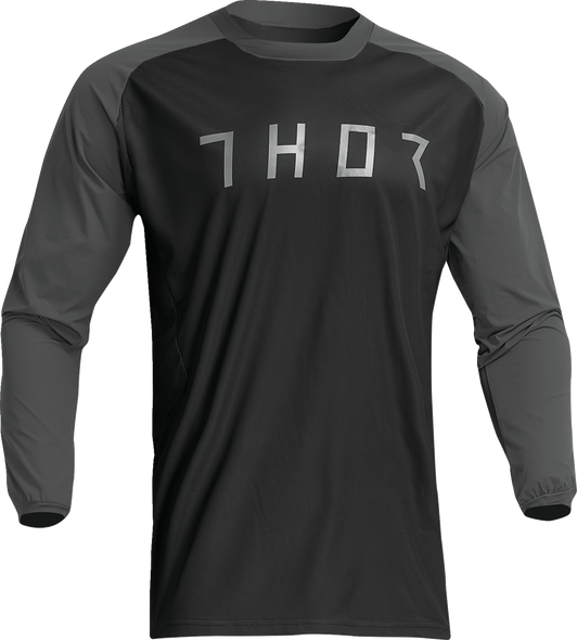 Thor Terrain Jersey - Black/Charcoal - 3Xl