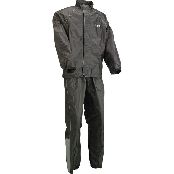 Z1R 2-Piece Rainsuit - Black - 4Xl