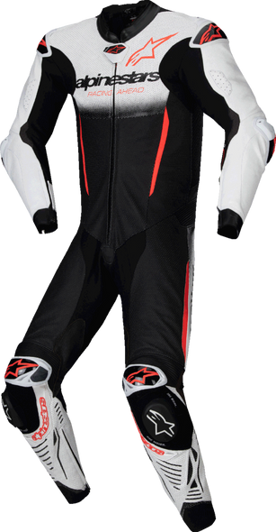 Gp-R7 1-Pc Leather Suit - White/Black/Red - Us 38 / Eu 48 3150125-233-48