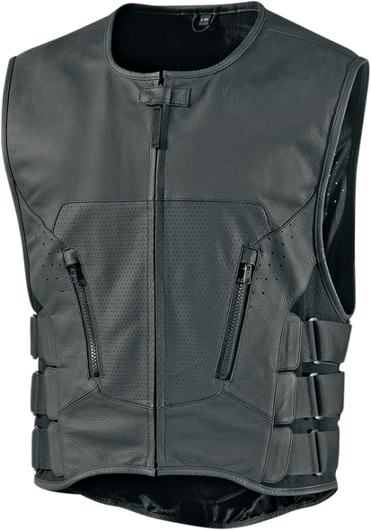 Icon Regulator D30 Stripped Vest - Black - S/M