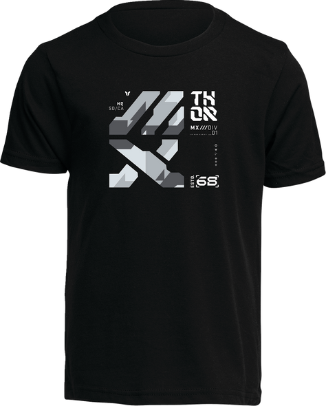 Youth Forge T-Shirt - Black - Large