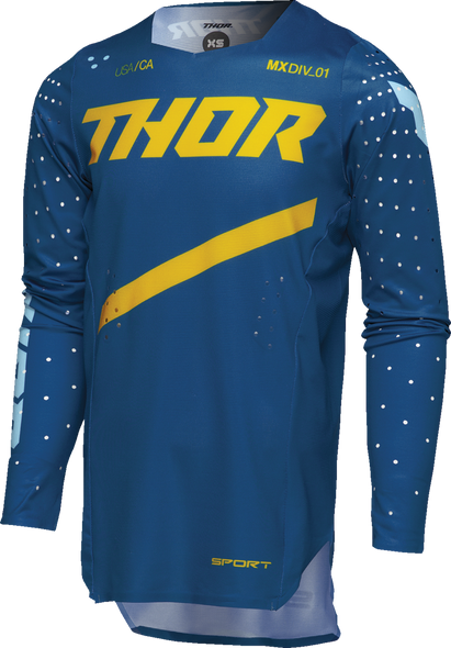 Youth Sportmode Brave Jersey - Blue - Large