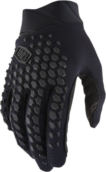 100% Geomatic Gloves - Black/Charcoal - Medium 10026-00001