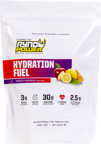Hydration Fuel Drink Mix - Fruit Punch - 1 Lb - 10 Servings 1Lb-Hyd-Fp