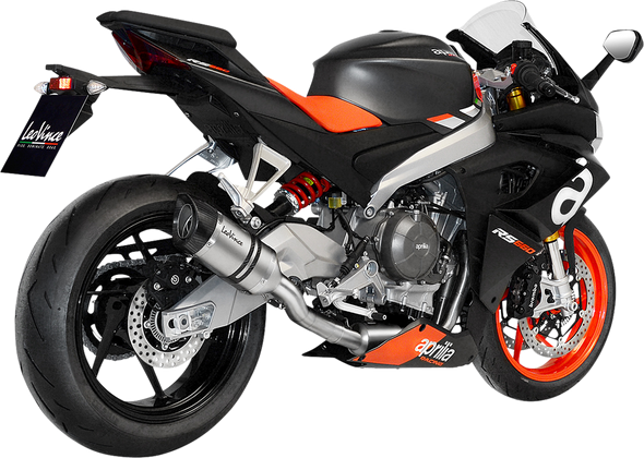 Leovince Exhaust - 660 Rs Tuono - Stainless Steel 14369Eu