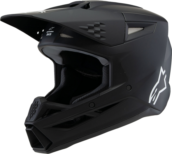 Youth Sm3 Helmet - Solid - Matte Black - Large 8302225-110-Yl