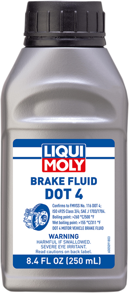 Liqui Moly Dot 4 Brake Fluid - 250Ml 20152
