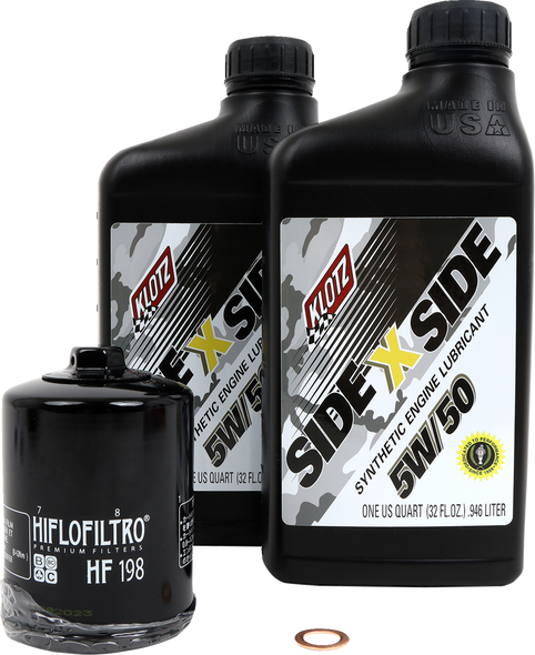Oil Change Kit - Polaris - 5W/50 Ku-108