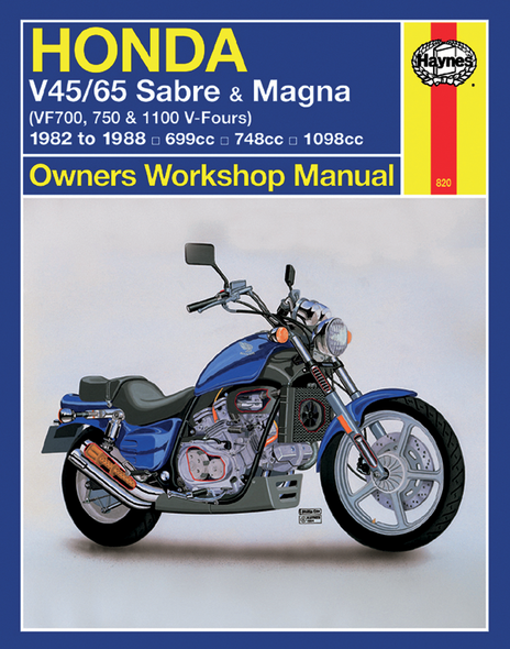 Haynes Manual - Honda Sabre/Magna V4 M820