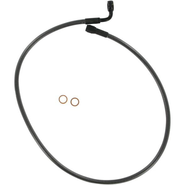 Magnum Shielding Brake Line - 10 Mm/90 - 29" - Black Pearl 47229