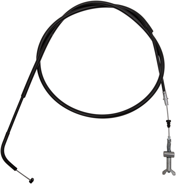 Moose Racing Black Vinyl Brake Cable - Rear - Parking - Yamaha 45-4058