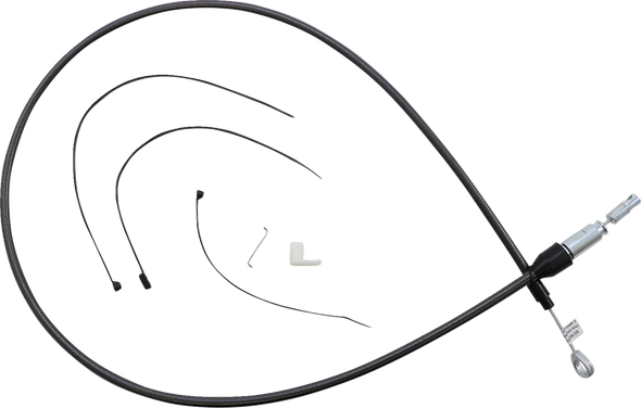 Magnum Shielding Black Pearl Quick Connect Upper Clutch Cable 423416He