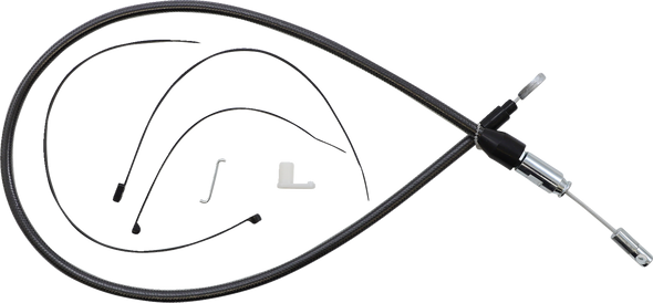 Magnum Shielding Black Pearl Quick Connect Upper Clutch Cable 42342He