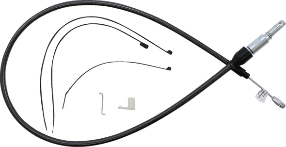 Magnum Shielding Black Pearl Quick Connect Upper Clutch Cable 42344He