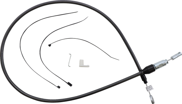 Magnum Shielding Black Pearl Quick Connect Upper Clutch Cable 42348He