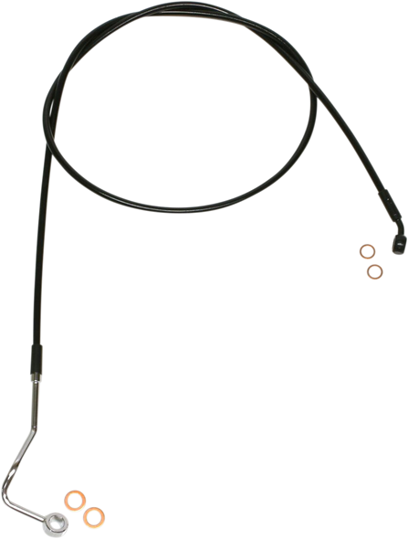 Magnum Shielding Brake Line - Upper - Xr - Black Sbb1401-72