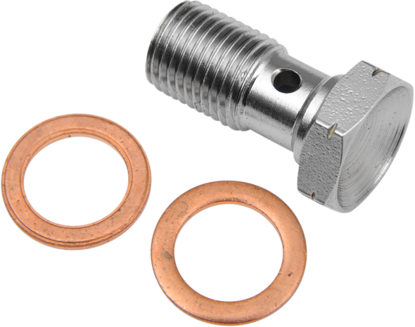 Goodridge Banjo Bolt - M10 X 1.0 - Single - Steel P992-03-31Ch