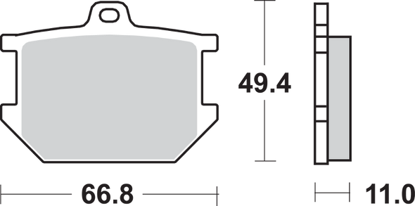 Sbs Hf Brake Pads - Xs 360 507Hf