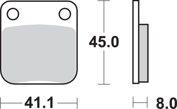 Sbs Hf Brake Pads 536Hf