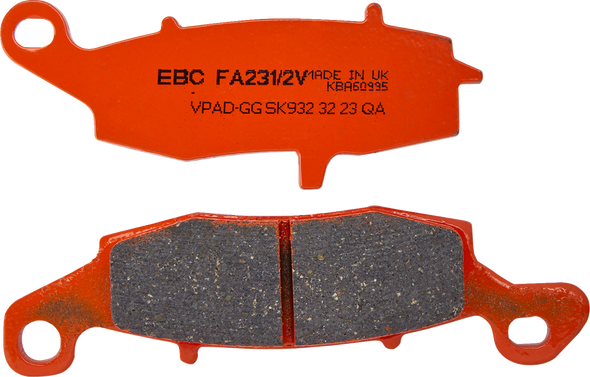 Ebc Brake Pads Fa231/2V
