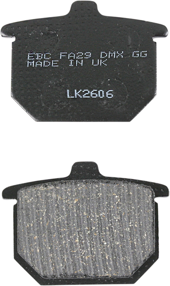 Ebc Organic Brake Pads Fa29