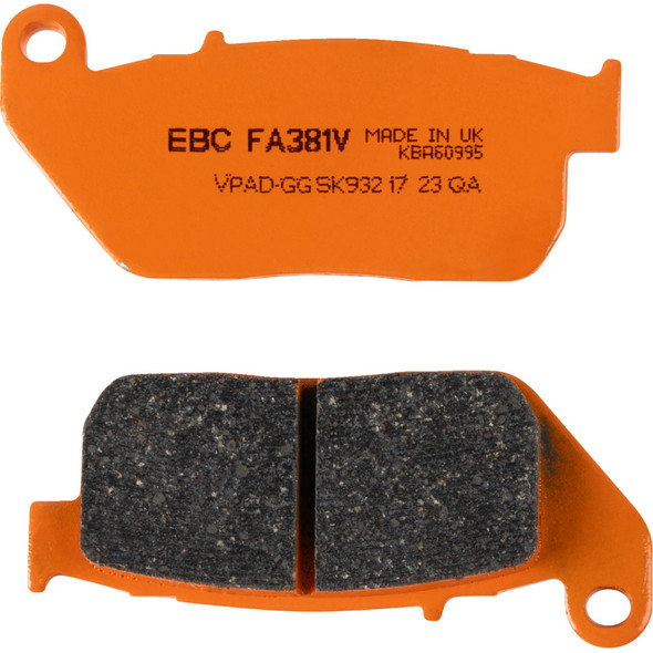 Ebc Brake Pads - Sportster - Fa381V Fa381V