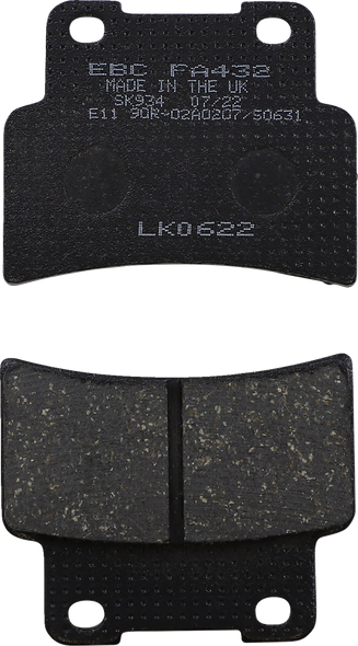 Ebc Sintered Brake Pad Fa432