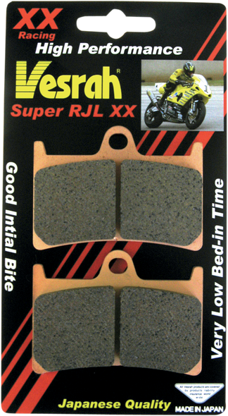 Vesrah Jl Sintered Metal Brake Pads - Vd-248Rjl-Xx Vd-248Xx