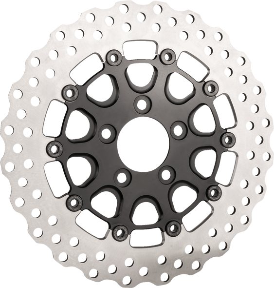 Slyfox Rear Rotor - Black - 11.8" 0133-1813S-B
