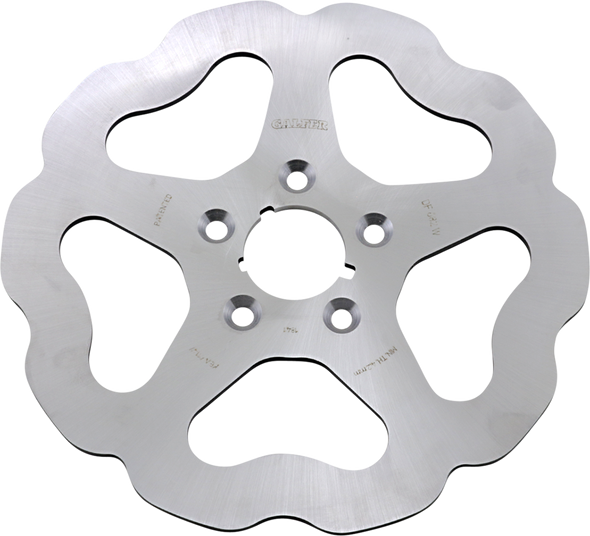 Galfer Wave Brake Rotor - Rear - Solid Mount Df682W