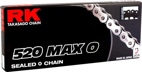 520 Max O - Drive Chain - 120 Links - Black/Chrome 520Maxo-120-Bc 520 Max O - Drive Chain - 120 Links - Black/Chrome 520Maxo-120-Bc