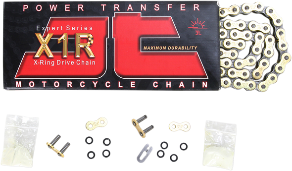 Jt Chains 520 X1R - Heavy Duty Drive Chain - 116 Links - Gold Jtc520X1Rgb116Dl