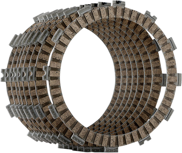 Hinson Racing Clutch Plate Kit - Fiber Fp058-8-001