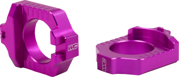 Elite Axle Block Kit - Purple - Yz 250/450F 17-P281