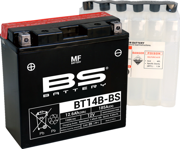 Bs Battery Battery - Bt14B-Bs (Yt) 300629