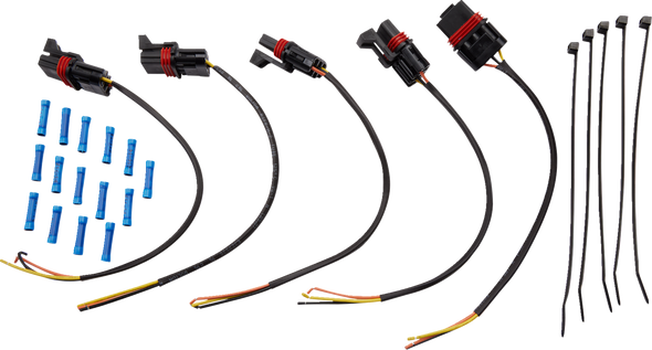 Moose Utility Pulse Busbar Pigtail Harness - 5 Pack - Polaris 100-2336-5-Pu