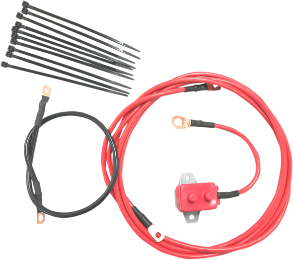 Namz Black Power Cable W/Circuit Or-P-Pwr-R