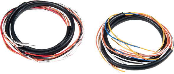 Alloy Art Extended Handlebar Wiring Harness - Harley Davidson Sin-1