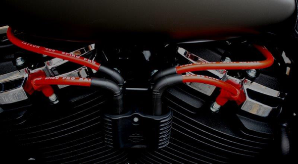 Sumax Spark Plug Wires - 10.4 Mm - Red 49238