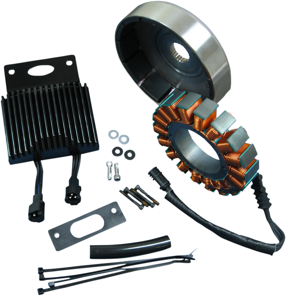 Cycle Electric Inc 3-Phase 58 A Charging Kit - Harley Davidson Air Cooled Models Ce-94T-14