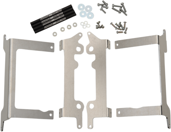 Moose Racing Radiator Braces - Silver - Beta 11-402
