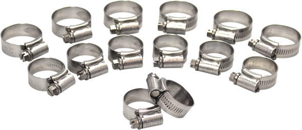 Moose Racing Radiator Hose Clamp Kit - Honda Ckhon81