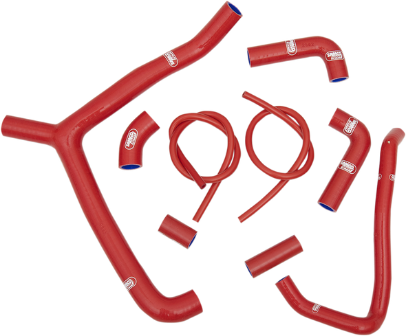 Samco Sport Radiator Hose Kit - Red - Honda Hon36-Rd