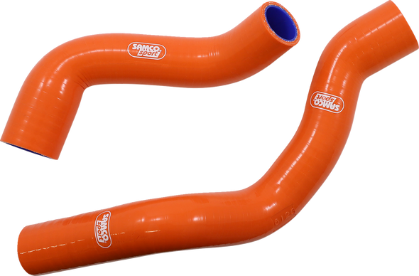 Samco Sport Radiator Hose Kit - Orange - Husqvarna/Ktm Ktm-119-Or