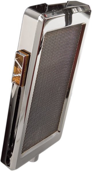 Show Chrome Radiator Grille - Mesh - Honda 55-302