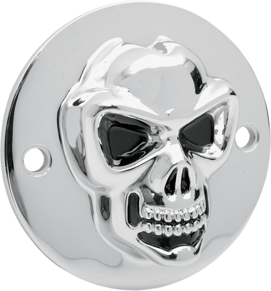 Drag Specialties 3-D Skull Points Cover - Big Twin