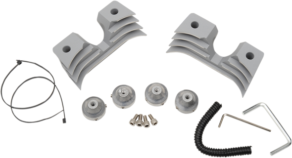Drag Specialties Spark Plug Cover - Silver - Sportster