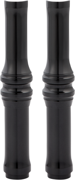 Arlen Ness Pushrod Tube Cover Kit - 10 Gauge - Black - Twin Cam 03-634 Arlen Ness Pushrod Tube Cover Kit - 10 Gauge - Black - Twin Cam 03-634