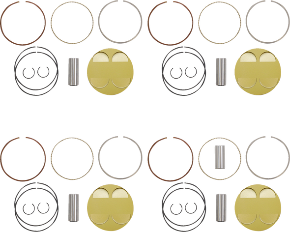 Je Pistons Ultra Series Piston Kit - Zx14 379434